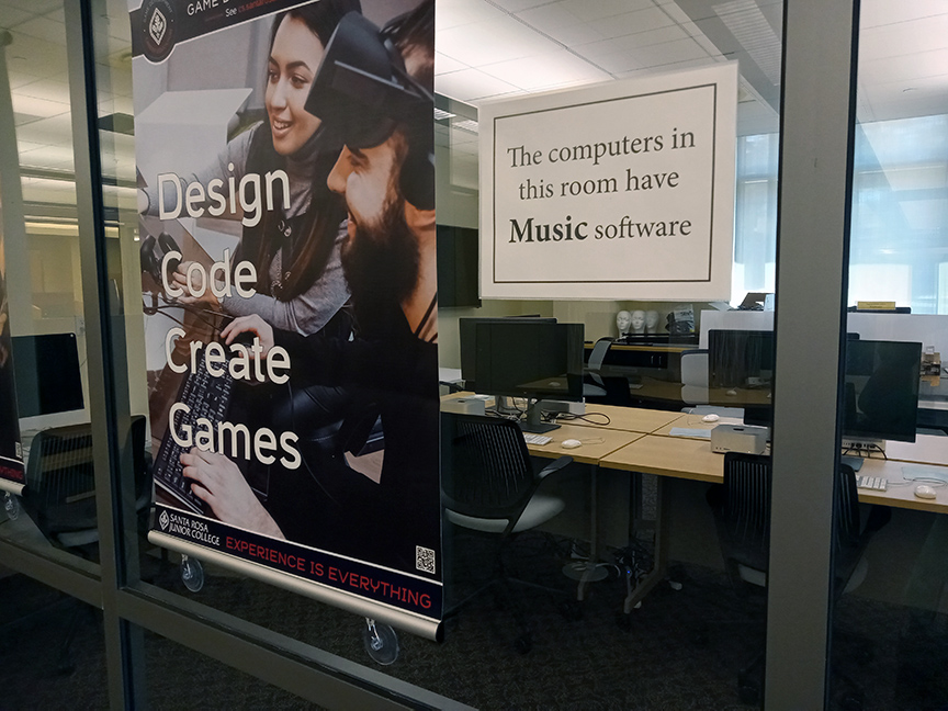 music in Instructional Technology Center